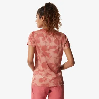 The North Face W REAXION AMP CREW RSDWNRTRDYPRINT 