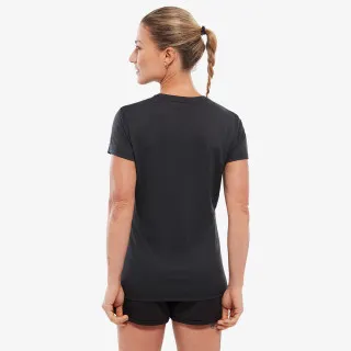 The North Face W REAXION AMP CREW TNF BLACK HTHR 
