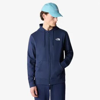 The North Face Majica s kapuljačom na patent M OPEN GATE FZHOOD LIGHT-EU SUMMIT NAVY 