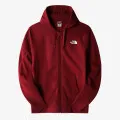The North Face M OPEN GATE FULLZIP HOODIE - EU CORDOVAN 