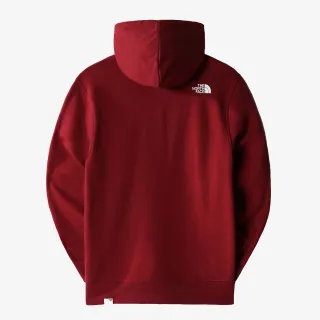 The North Face M OPEN GATE FULLZIP HOODIE - EU CORDOVAN 