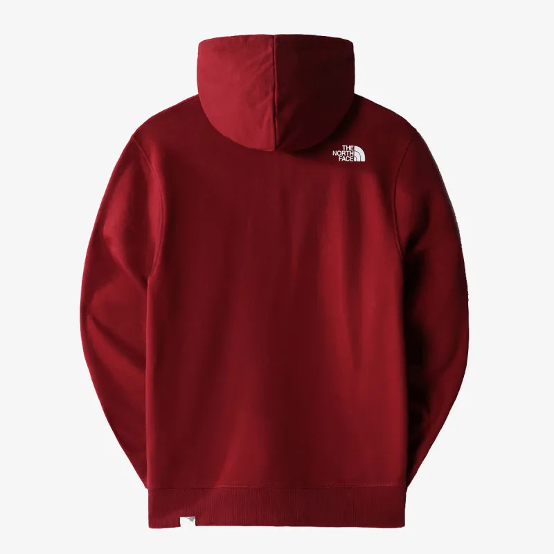 The North Face M OPEN GATE FULLZIP HOODIE - EU CORDOVAN 