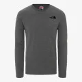 The North Face M L/S EASY TEE TNFMEDIUMGRYHTR 
