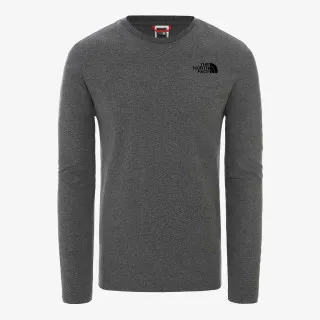 The North Face M L/S EASY TEE TNFMEDIUMGRYHTR 