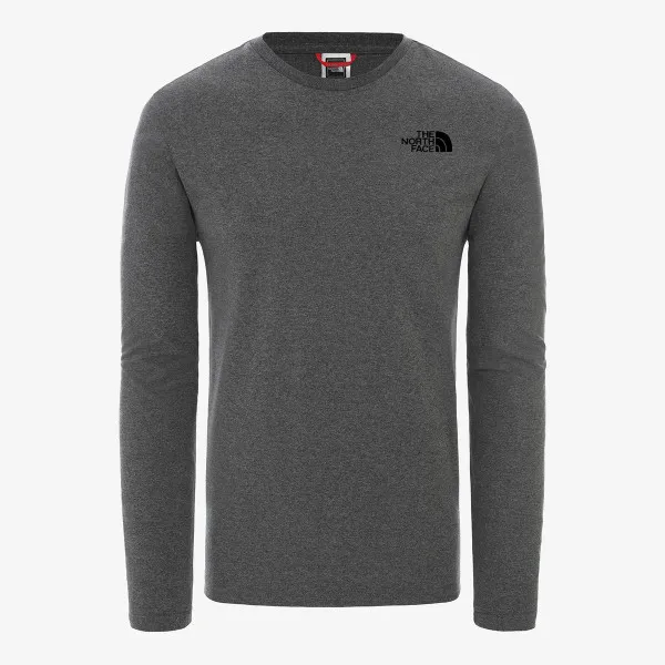 The North Face M L/S EASY TEE TNFMEDIUMGRYHTR 