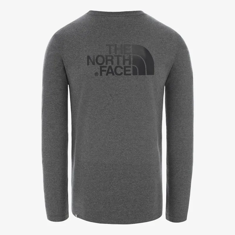 The North Face M L/S EASY TEE TNFMEDIUMGRYHTR 