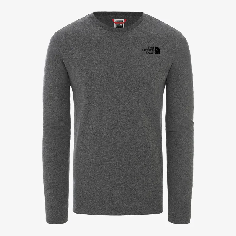The North Face M L/S EASY TEE TNFMEDIUMGRYHTR 