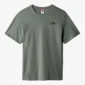 The North Face M S/S REDBOX TEE  - EU THYME/TNF BLACK 