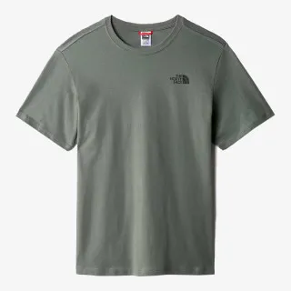 The North Face M S/S REDBOX TEE  - EU THYME/TNF BLACK 