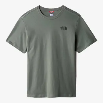 NORTH FACE T-SHIRT M S/S REDBOX TEE  - EU THYME/TNF BLACK 
