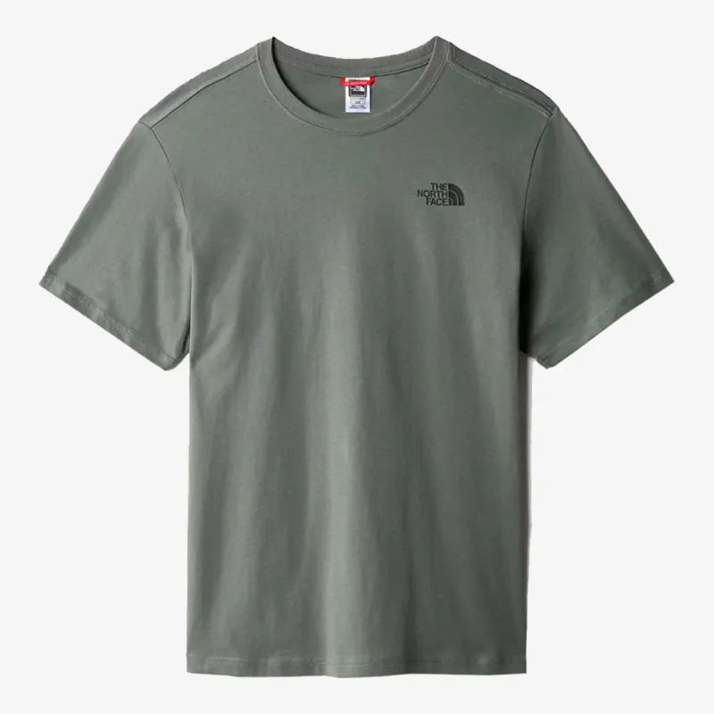 The North Face M S/S REDBOX TEE  - EU THYME/TNF BLACK 