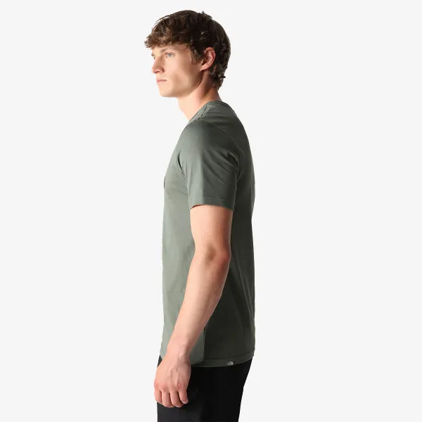 NORTH FACE T-SHIRT M S/S EASY TEE - EU THYME 