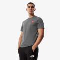 The North Face T-shirt M S/S NSE TEE TNFMDGYHR/TNFRD 