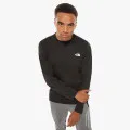 The North Face M REAXION AMP L/S CREW - EU TNF BLACK 