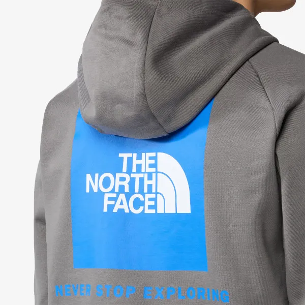 The North Face M RAGLAN REDBOX HOODIE - EU SMOKED PEARL 