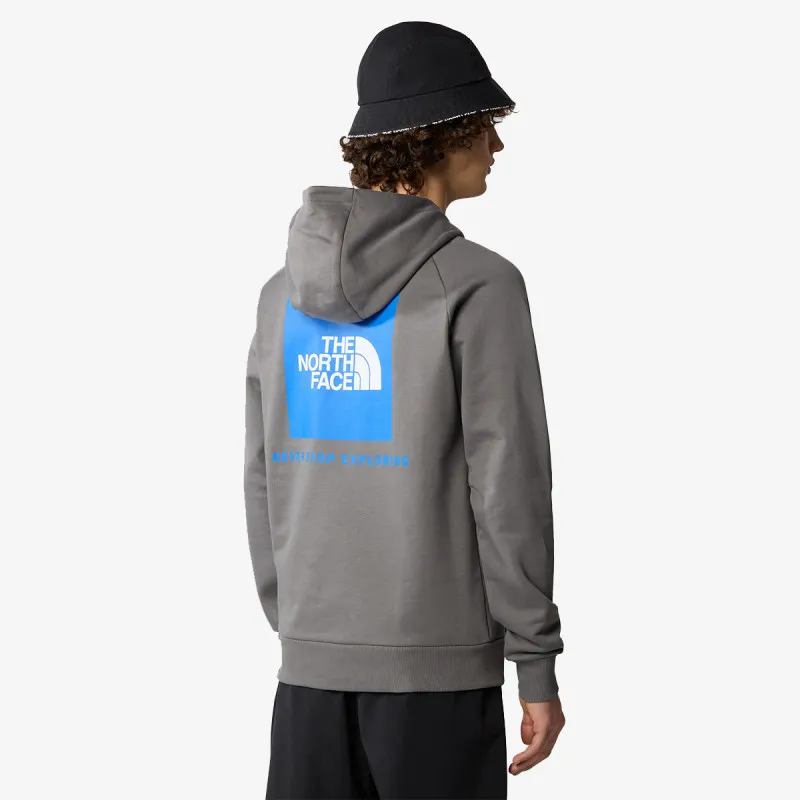 The North Face M RAGLAN REDBOX HOODIE - EU SMOKED PEARL 