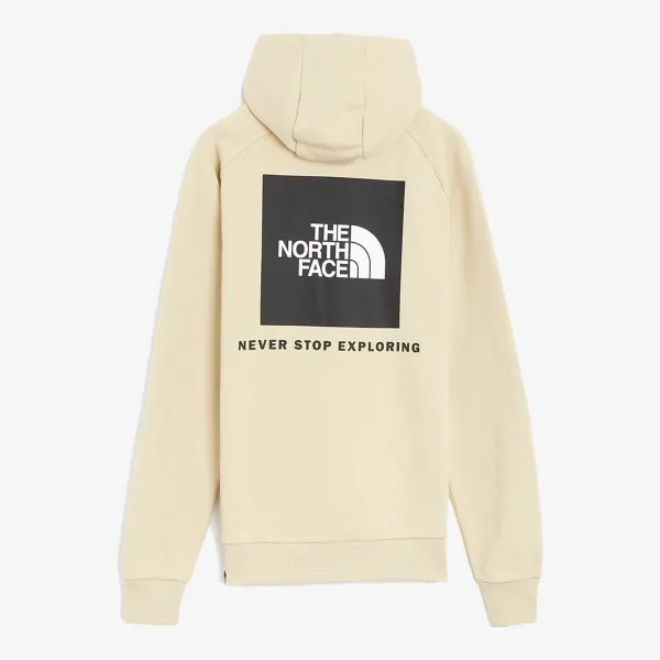 The North Face Majica s kapuljačom M RAGLAN REDBOX HOODIE - EU GRAVEL 