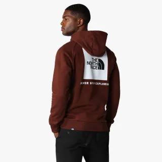 The North Face M RAGLAN REDBOX HOODIE - EU DARK OAK 