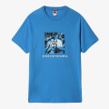 The North Face T-shirt M SS RAG RED BOX TEE CLRLB/CLRLBDTPT 