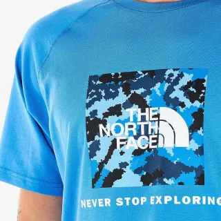 The North Face M SS RAG RED BOX TEE CLRLB/CLRLBDTPT 
