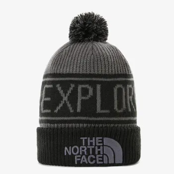NORTH FACE ZIMSKA KAPA Retro TNF Pom Beanie 