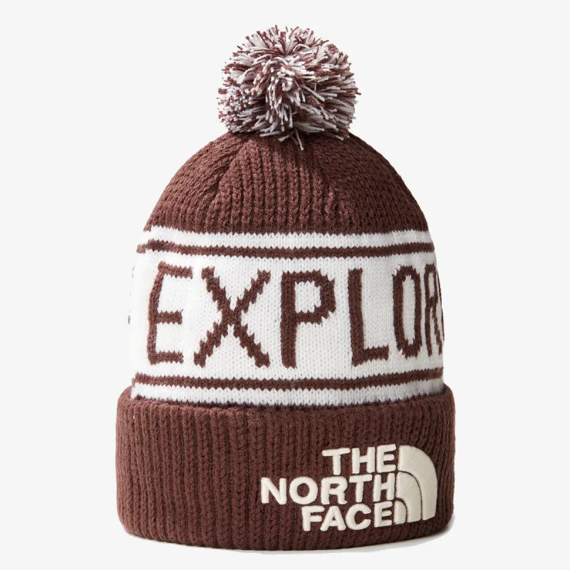 The North Face Retro TNF Pom Beanie 