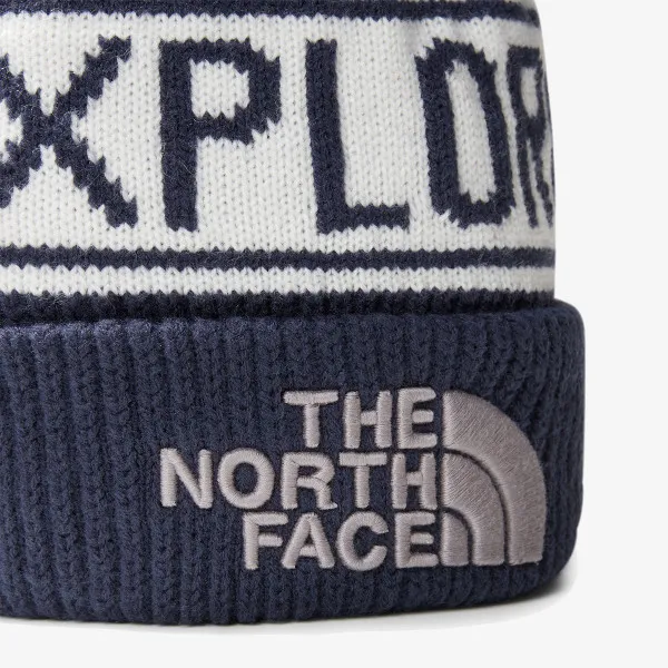 NORTH FACE ZIMSKA KAPA Retro TNF Pom Beanie 