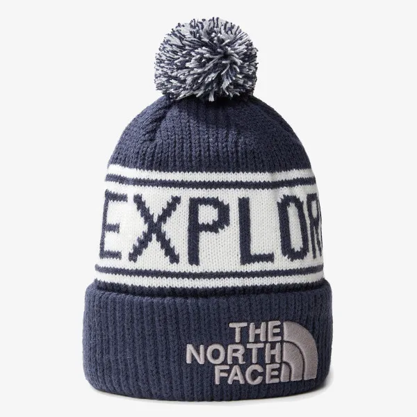 NORTH FACE ZIMSKA KAPA Retro TNF Pom Beanie 