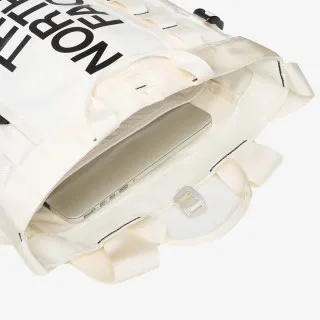 The North Face BASE CAMP TOTE WHITE DUNE/TNF BLACK 