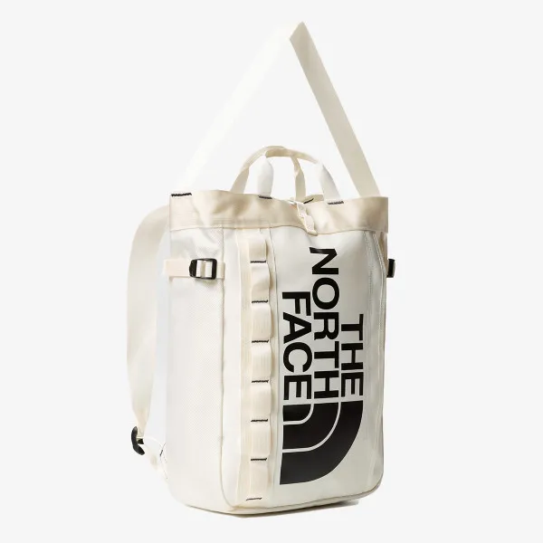 The North Face BASE CAMP TOTE WHITE DUNE/TNF BLACK 