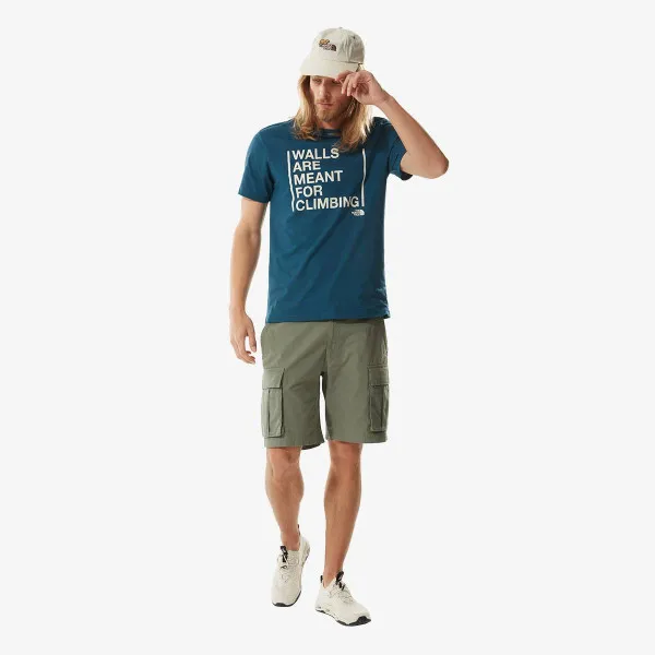 The North Face T-shirt M S/S WALLS ARE FOR CLIMBING TEE-EU 