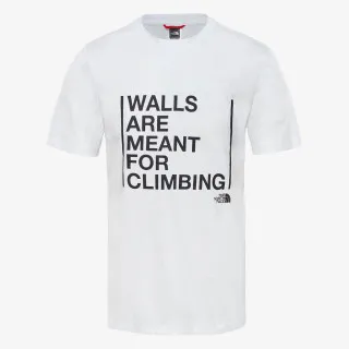 The North Face M S/S WALLS ARE FOR CLIMBING TEE-EU 