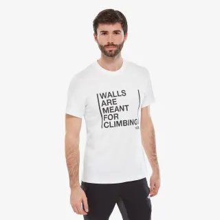 The North Face M S/S WALLS ARE FOR CLIMBING TEE-EU 