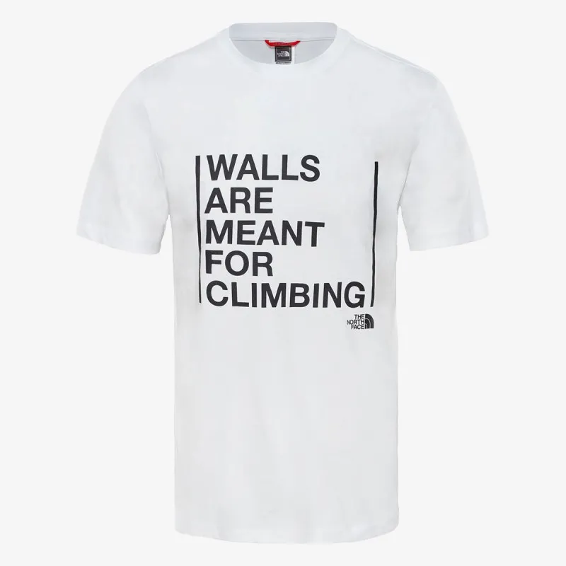 The North Face M S/S WALLS ARE FOR CLIMBING TEE-EU 