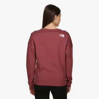 The North Face W DREW PEAK CREW - EU WILD GINGER 