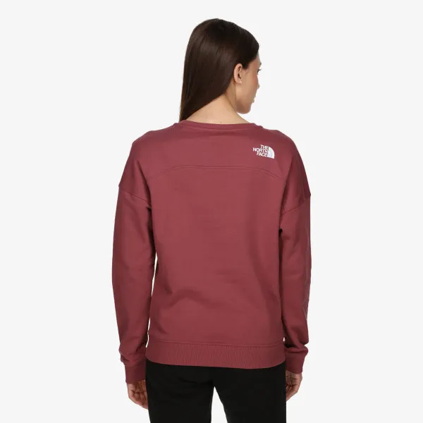 The North Face W DREW PEAK CREW - EU WILD GINGER 
