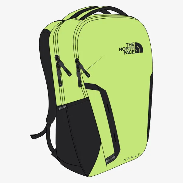 The North Face Ruksak VAULT SHARPGRN/TNFBLK 