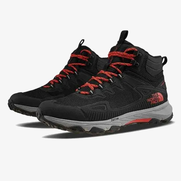 The North Face Čizme M ULTRA FP 4 MID FL TNFBLK/FIERYRED 