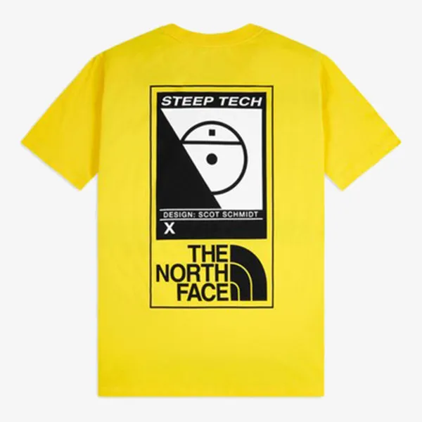 The North Face T-shirt S/S STEEP TECH TEE LIGHTNING YLW 