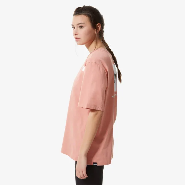 The North Face T-shirt W RELAXED RB TEE ROSE DAWN 