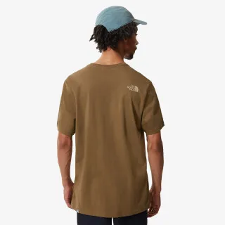 The North Face M S/S RUST 2 TEE MILITARY OLIVE 