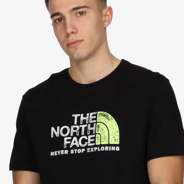 The North Face T-shirt Rust 2 