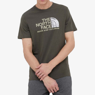 The North Face T-shirt Rust 2 