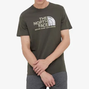 NORTH FACE T-SHIRT Rust 2 