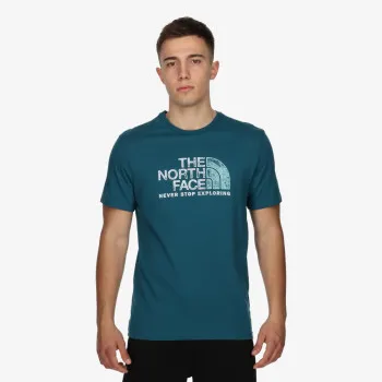 NORTH FACE T-SHIRT Rust 2 