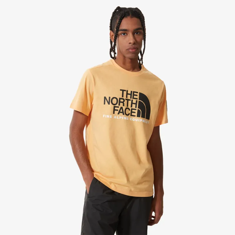 The North Face M SS FINE ALP TEE 2 CHAMOIS ORANGE 
