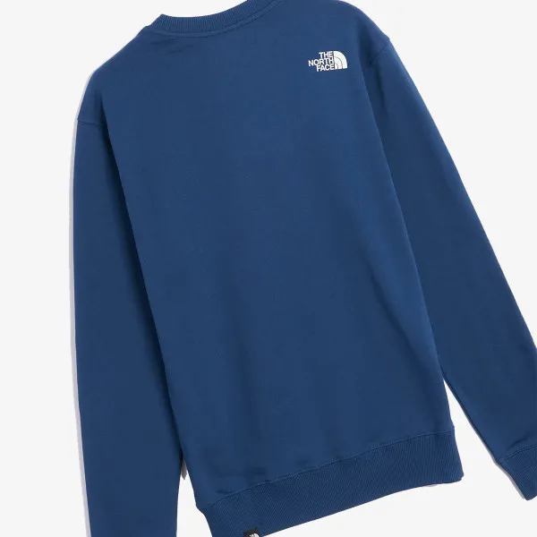 The North Face Majica bez kragne M STANDARD CREW - EU SHADY BLUE 