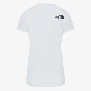 The North Face W S/S HD TEE TNF WHITE 
