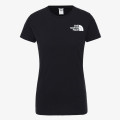 The North Face T-shirt W S/S HD TEE TNF BLACK 