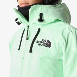 The North Face W SUPERLU JACKET PATINA GREEN/WILD GINGE 